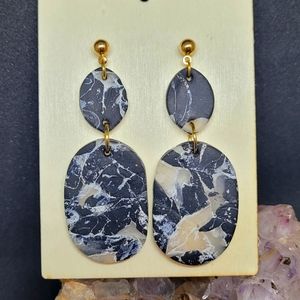 Polymer clay earrings